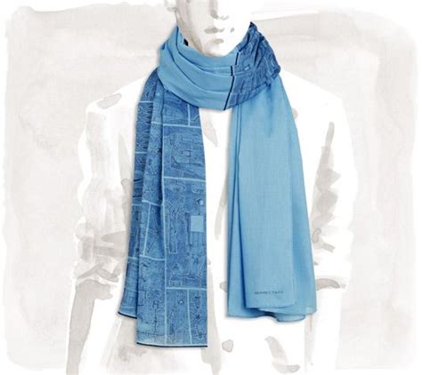 foulard hermes pour homme|Hermes echarpe.